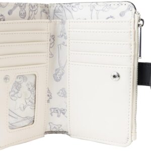 Loungefly Disney100th Anniversary Sketchbook Flap Wallet