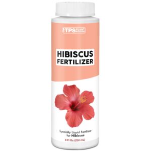 hibiscus fertilizer for tropical and flowering plants, liquid plant food 8 oz (250ml)