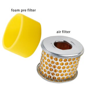 DemJamr 2 Pack GX270 Air Filter for Honda GX240 8HP GX270 9HP Engines, Replaces 17210-ZE2-505 17210-ZE2-822 17210-ZE2-515 Air Filter