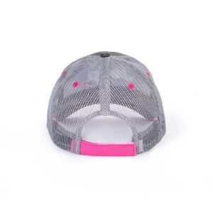 Jeep Girl Trucker Hat, Custom Structured, 6-Panel, Grey