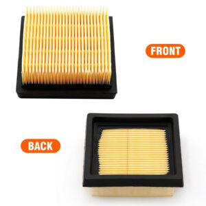 SYOWADA 2PCS 900777005 Air Filter Replacement for Ryobi RY08420 RY08420A RY42BPEMC RY42WB BP42