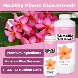 Plumeria Fertilizer for All Frangipani and Tropical Plants, Liquid Plant Food 8 oz (250mL)