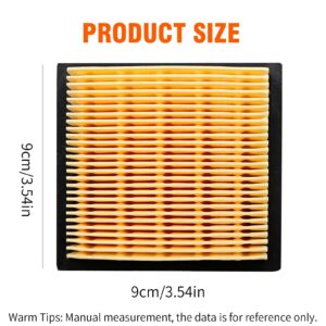 SYOWADA 2PCS 900777005 Air Filter Replacement for Ryobi RY08420 RY08420A RY42BPEMC RY42WB BP42