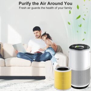 Core 400s Filt-er Replace-ment Compatible With Levoit Core 400s Smart Wifi Air Puri-Fier, Core400s-Rf, High efficiency and Activated Carbon Fil-ter, LRF-C401S-WUS, 2 Pack