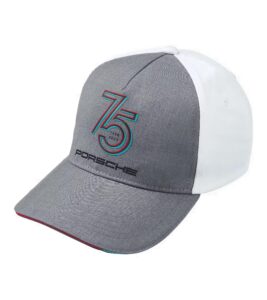 porsche 75 year baseball cap multicolor