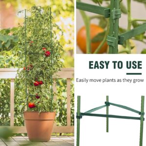 100PCS Stake Arms for Tomato Cage,11.8 Inches Expandable Trellis Connectors for Climbing Plants, Tomatoes Stakes, Vegetables(No Stake, Bayonet Diameter: 11 mm)