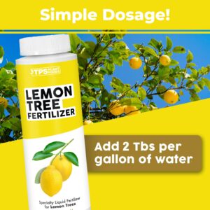 Lemon Tree Fertilizer for Lemon Trees and Citrus, Liquid Plant Food 8 oz (250mL)