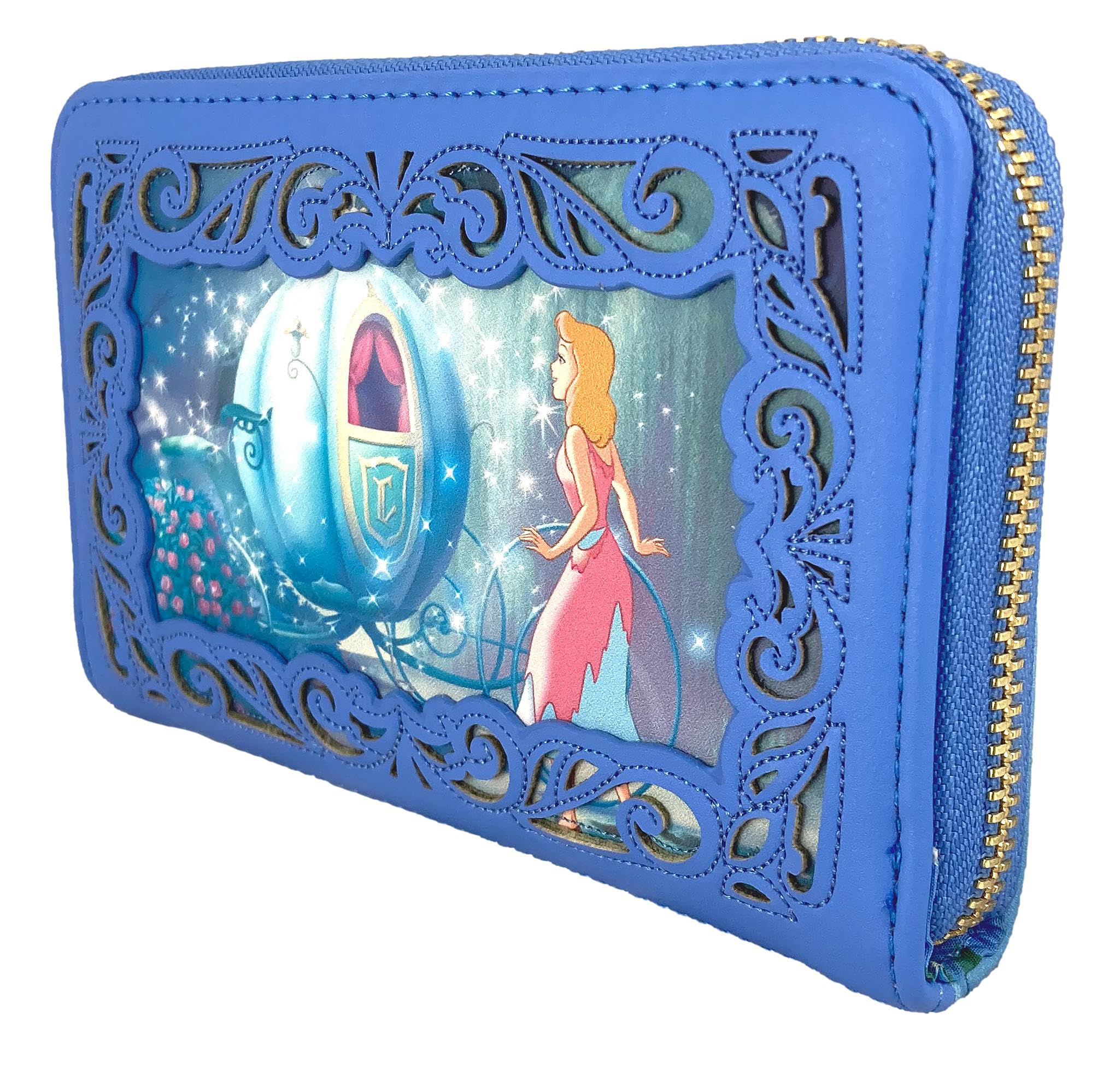 Loungefly Disney Princesses Cinderella Window Faux Leather Wallet