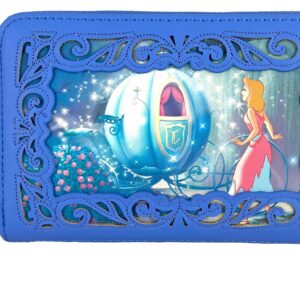 Loungefly Disney Princesses Cinderella Window Faux Leather Wallet