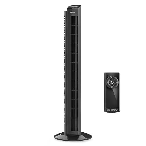 Vornado OZI42 42" Whole Room Air Circulator Tower Fan with Remote Control