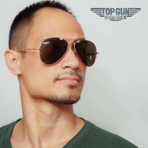 Sun-Staches Top Gun Official Maverick Aviator Sunglasses UV 400 One Size Fits Most