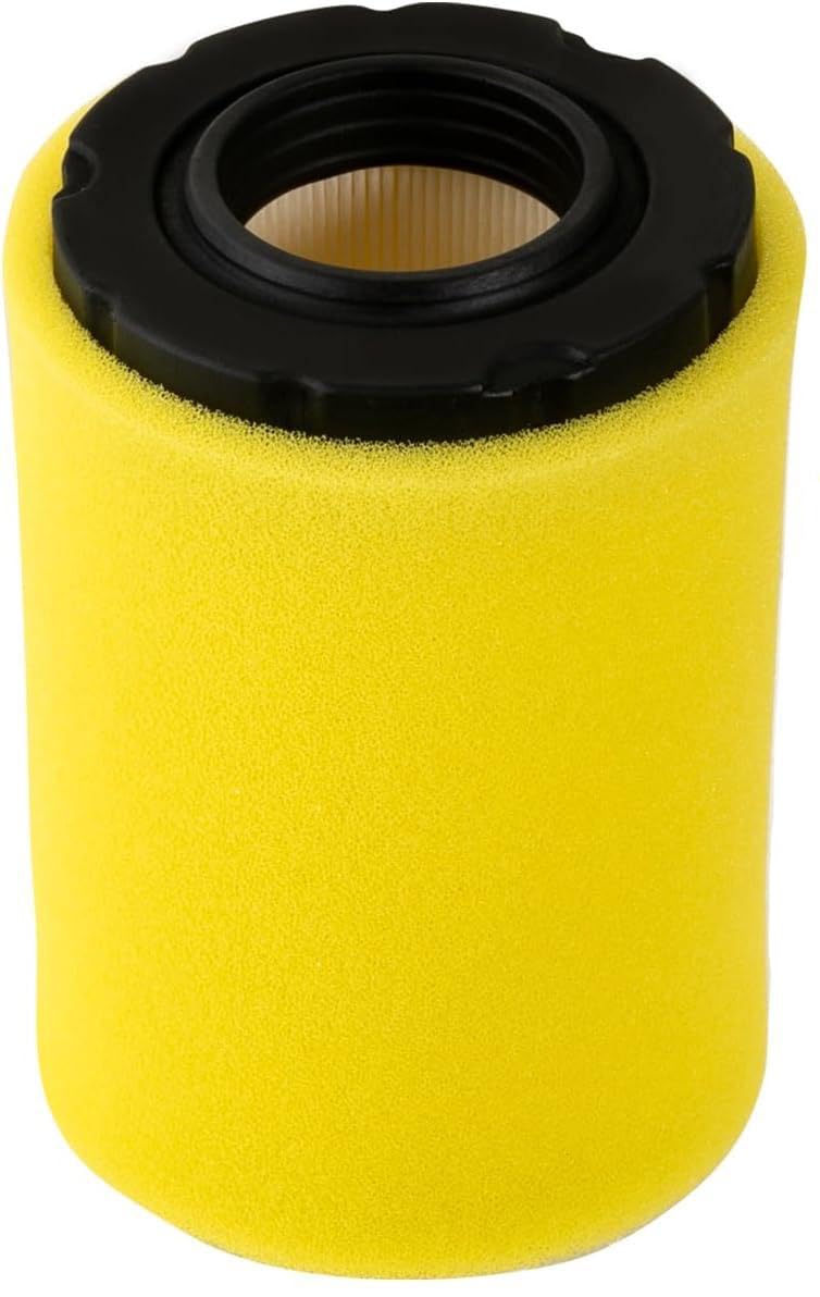 NIEHYICY 796031 Air Filter Replace for B & S 992376 590825 591334 594201 OEM Air Cleaner Cartridge with 797704 Pre Filter Fits Lawn Mower Air Cleaner Element