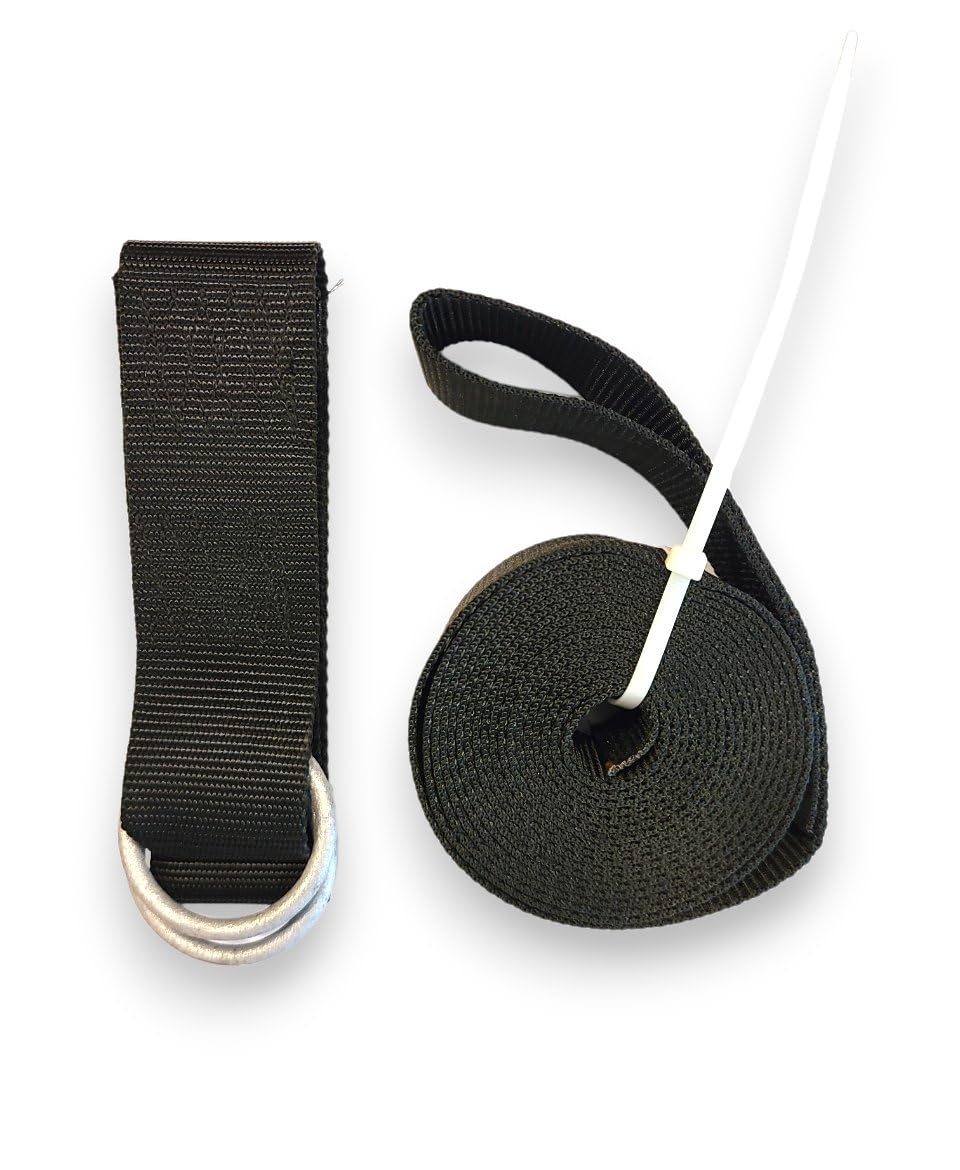 Replacement Appliance Hand Truck Strap 2 Piece - for Use with Harper Appliance Hand Truck Having a Manual Crank