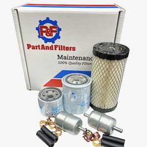 P&F Filter Kit for Kubota ZD18 ZD21 Mantenance kit Turn Mower