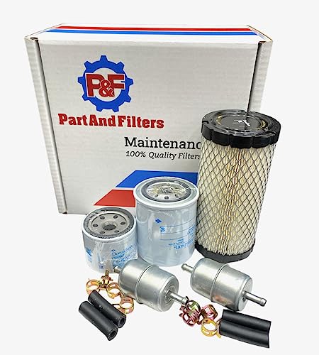 P&F Filter Kit for Kubota ZD18 ZD21 Mantenance kit Turn Mower