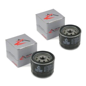 the rop shop | set of 2 oil filters for gravely 21548100, 21550800, 21551600, hustler 602581