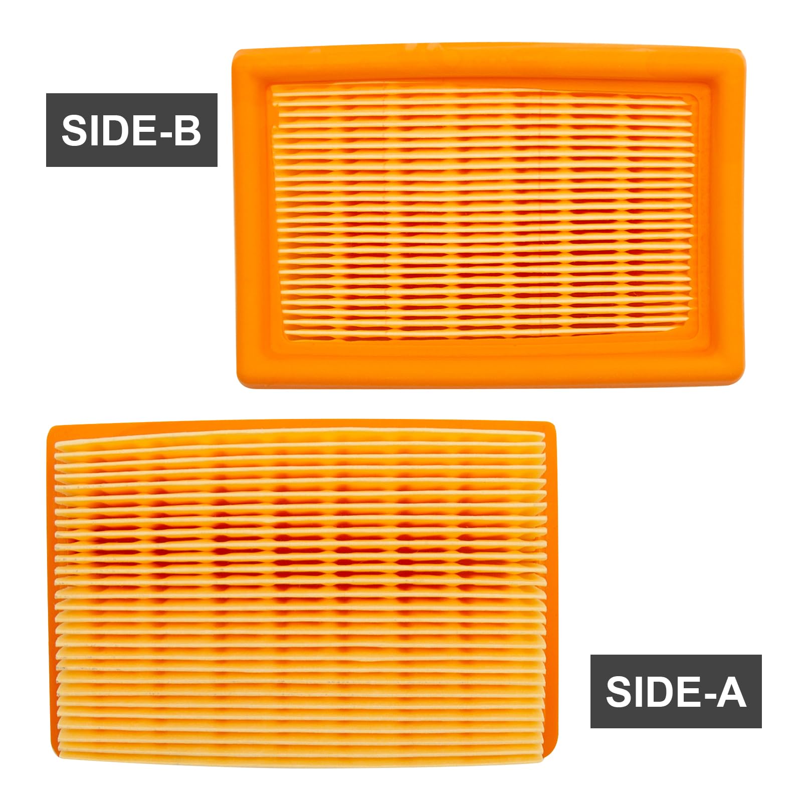 2pcs BR380 BR340 Air Filter Replacement for Stihl BR420 BR420C BR320L BR340L SR340 SR380 SR400 SR420 Backpack Blower Repl.#4203 141 0301