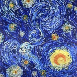 VENVSBEE Van Gogh Scarves Art Scarf for Women Best Gift Reversible Soft Cashmere Feel Shawl Wrap Doubleside Pashmina in Gift Box-02 Starry Night