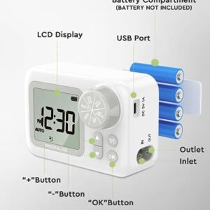 Automatic Drip Irrigation Kit, 15 Potted Indoor Houseplants Support, Indoor Automatic Watering System for Plants, with Digital Programmable Water Timer