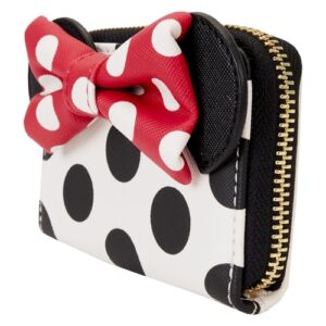 LOUNGEFLY Disney Minnie Rocks The DOTS Accordion Wallet