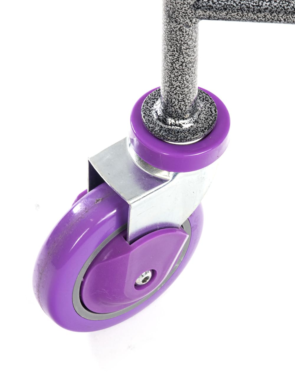 CHAMIN 1.5BU Chrome Coated CART for House and Commercial (Lavender Color) (Powder Coating, 1.5 Bushel)