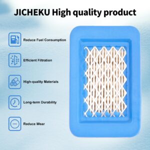 JICHEKU A226000032 Air Filter for Echo PB403 PB403H PB403T PB413H PB413T PB500H PB500T PB580H PB580T PB603 PB611 PB620 PB620ST PB650 PB650H PB650T PB651T PB755SH PB755ST A226000031 Leaf Blower 5PCS