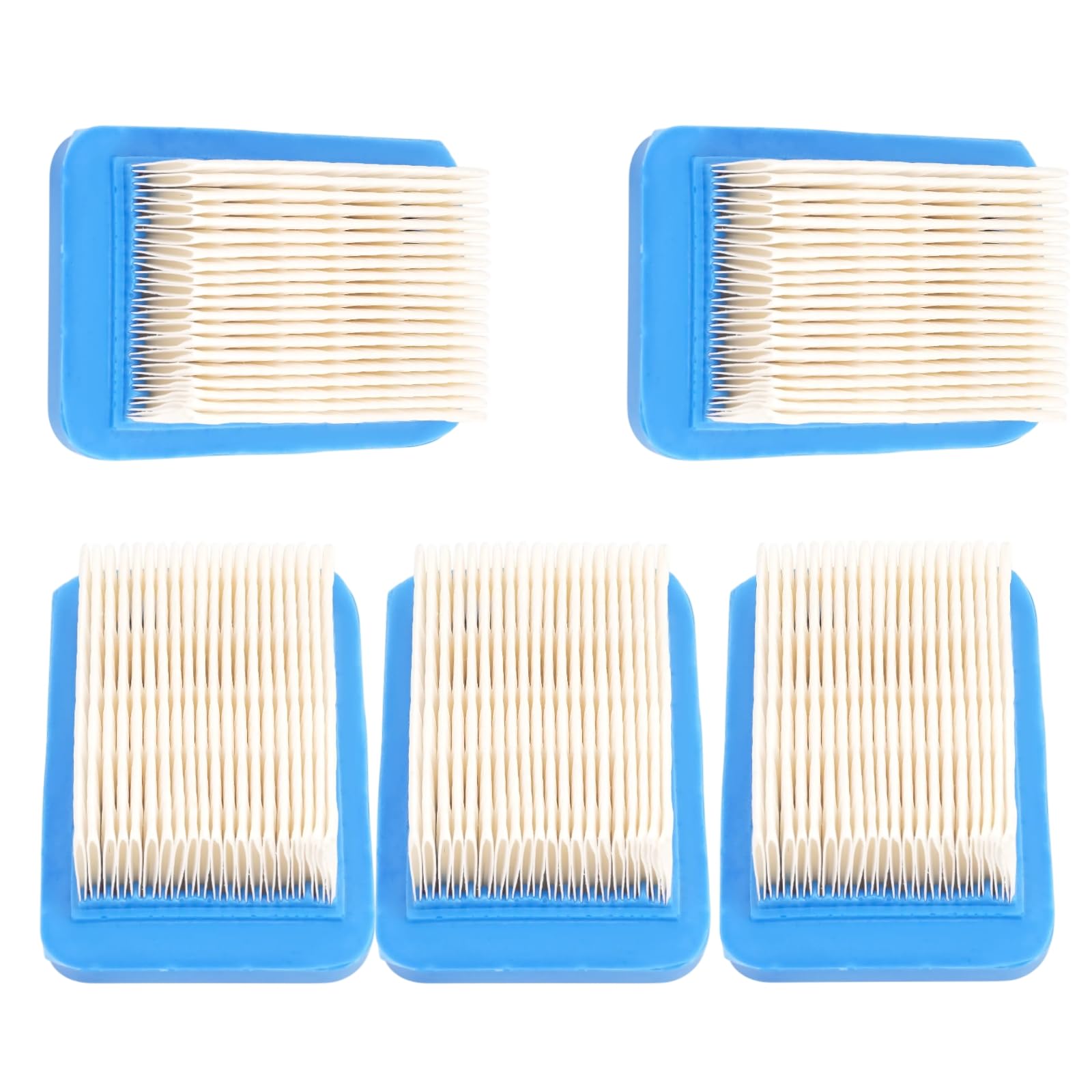 JICHEKU A226000032 Air Filter for Echo PB403 PB403H PB403T PB413H PB413T PB500H PB500T PB580H PB580T PB603 PB611 PB620 PB620ST PB650 PB650H PB650T PB651T PB755SH PB755ST A226000031 Leaf Blower 5PCS