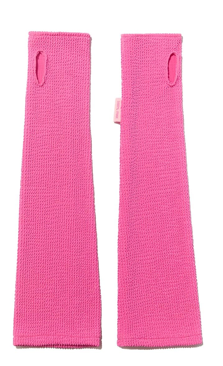 The Skinny Confidential BOUGIE Driving Gloves, Pink Fingerless Summer Gloves, Soft Driving Gloves for Women, UV Hand Protection, Young & Healthy Skin, UPF Clothing Women, Breathable Summer Essentials