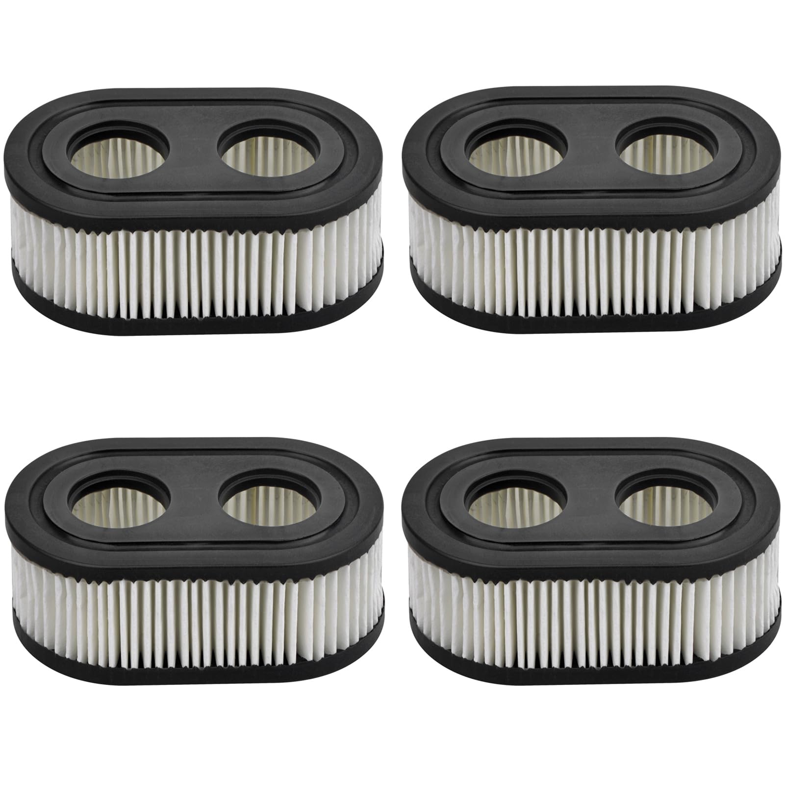 593260 Air Filter，Lawn Mower Air Cleaner Replacement Filters Cartridge for 4247 5432 5432k 09P00 09P702 550E 500EX 550EX 625 575EX Mower Series Engine Accessories (4PCS)