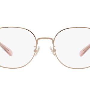 Coach HC5155 Prescription Eyewear Frames, Shiny Rose Gold/Demo Lens, 54 mm