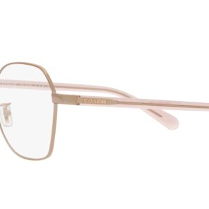 Coach HC5155 Prescription Eyewear Frames, Shiny Rose Gold/Demo Lens, 54 mm