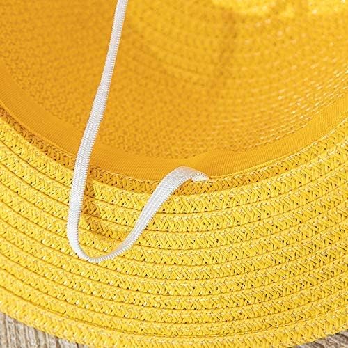 Yofuhope Straw Hat Luffy Hat Cospaly Hats Halloween Performance Costume Party Straw hat for Men Women Kids Yellow Strawhats Summer Hat (01Yellow)