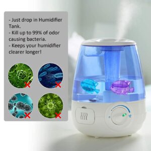 Humidifier Cleaner, Humidifier Cleaning Fish for Humidifiers & Fish Tanks, Purifies Water, Prevents Hard Water Build Up, Eliminates White Dust Odours