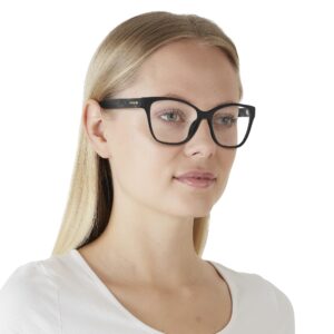 Coach HC6207U Universal Fit Prescription Eyewear Frames, Black/Demo Lens, 54 mm