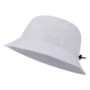 bassdash upf50+ fishing bucket hat for men women lightweight water resistant packable outdoor summer sun hats fh13 white