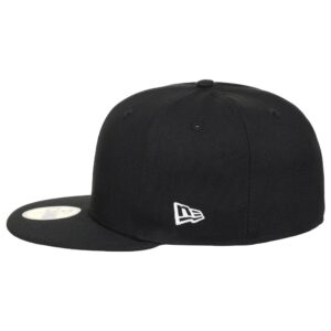 New Era Blank Custom 59FIFTY Fitted Cap (7 1/2, Black/Grey UV)