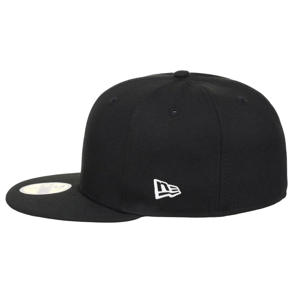 New Era Blank Custom 59FIFTY Fitted Cap (7 1/2, Black/Grey UV)