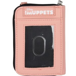 The Muppets Beaker Mini Compact Zip Around Wallet with Dr. Bunsen Honeydew Charm