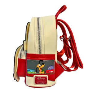 Loungefly Exclusive Disney Mickey and Friends Road Trip Double Strap Shoulder Bag