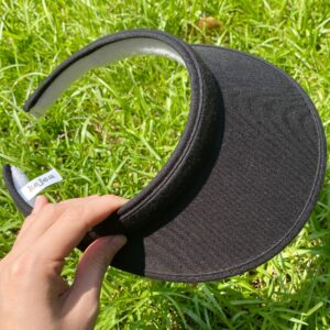 2 Pack Sun Visor Hats Women Men Clip On Backless Visors Hat Outdoor Sports Golf Beach Travel Tennis Caps Wide Brim Sun-hat