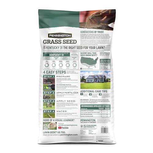 Pennington Kentucky 31 Tall Fescue Penkoted Grass Seed 40 lbs