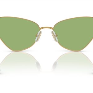 SWAROVSKI SK7003 Sunglasses, Gold/Dark Green, 57 mm