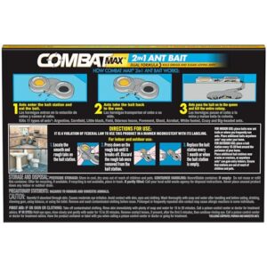 Combat Max 2 in 1 Ant Bait Station, 4 Count