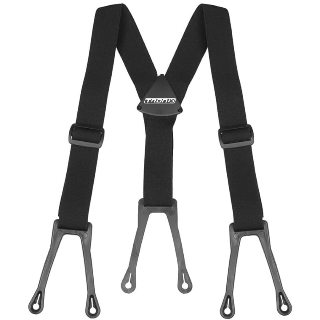 TronX Ice Hockey Pant Suspenders (Senior (32" - 50" Waist))