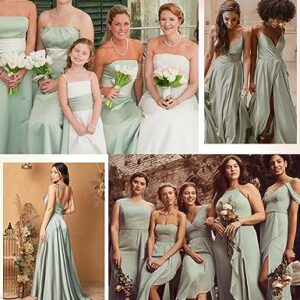 BEAUZSUZSANA Summer Shawls and Wraps for Women Evening Dresses Bridal Wedding Lightweight Party Travel Chiffon Scarf (Sage Green)