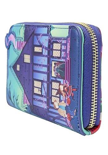 Loungefly Disney Hocus Pocus Sanderson Sisters House Glow Zip Around Wallet