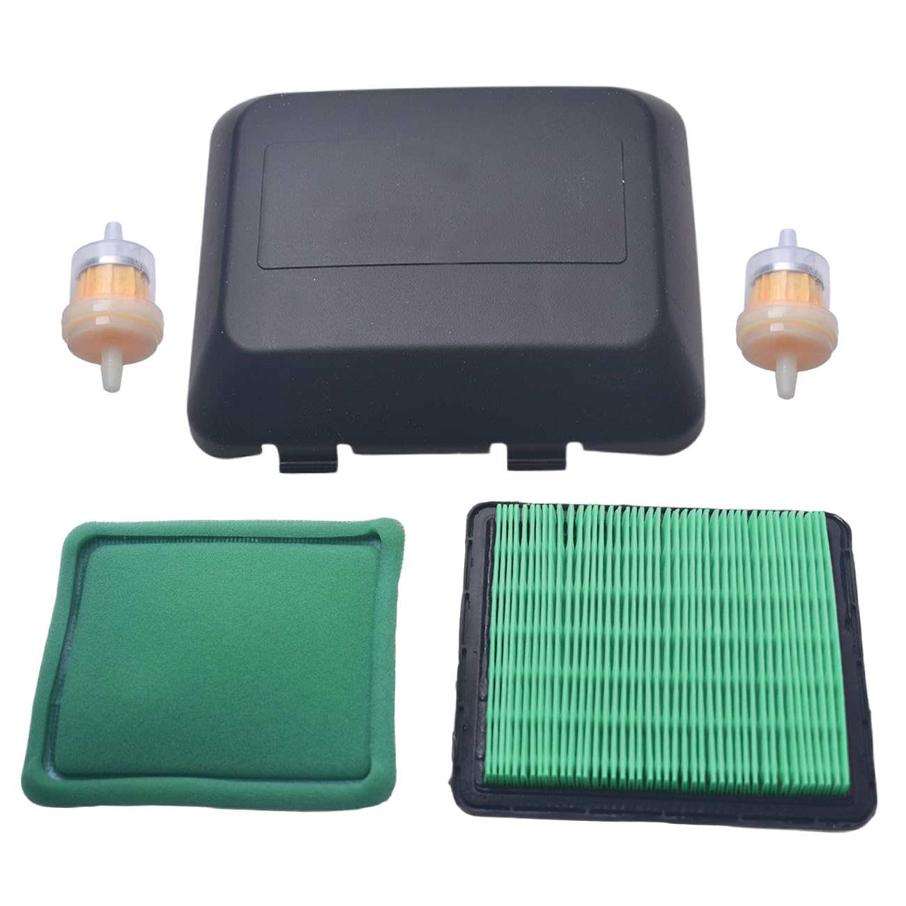 17211-ZL8-023 Air Filter with 17231-Z0L-050 Cover for Honda GC160 GCV160 GCV135 GC135 GCV190 Engine HRB216 HRS216 HRT216 HRR216 HRZ216 Motor Pressure Washer Push Lawn Mower