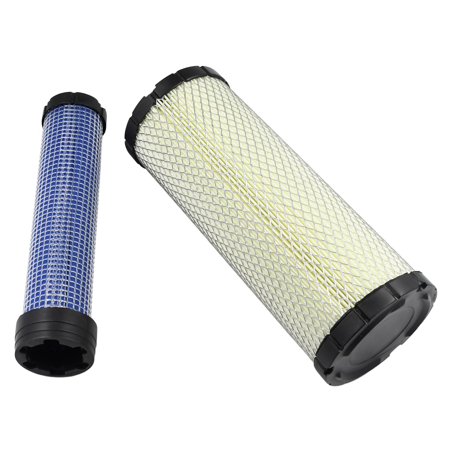 Jiayicity 25 083 01-S Outer Inner Air Filter Compatible with Kohler 25 083 04-S Compatible with Kawasaki 11013-7020 11013-7019 Compatible with John Deere M131802 M131803 Replaces 841497 821136