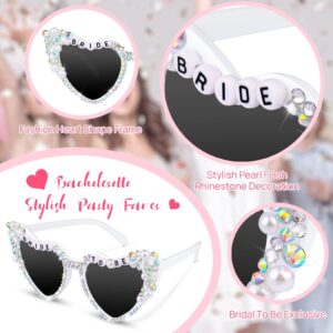 JUSTOTRY Bride Sunglasses For Bachelorette Bride To Be Sunglass For Bachelorette Party Gifts Accessories Party Favors