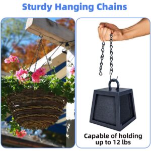 VRSS Hanging Chains for Hanging Planter Basket Bird Feeder Lanterns Ornaments Wind Chimes Billboards DIY Crafts (9.5 inch 6pcs)